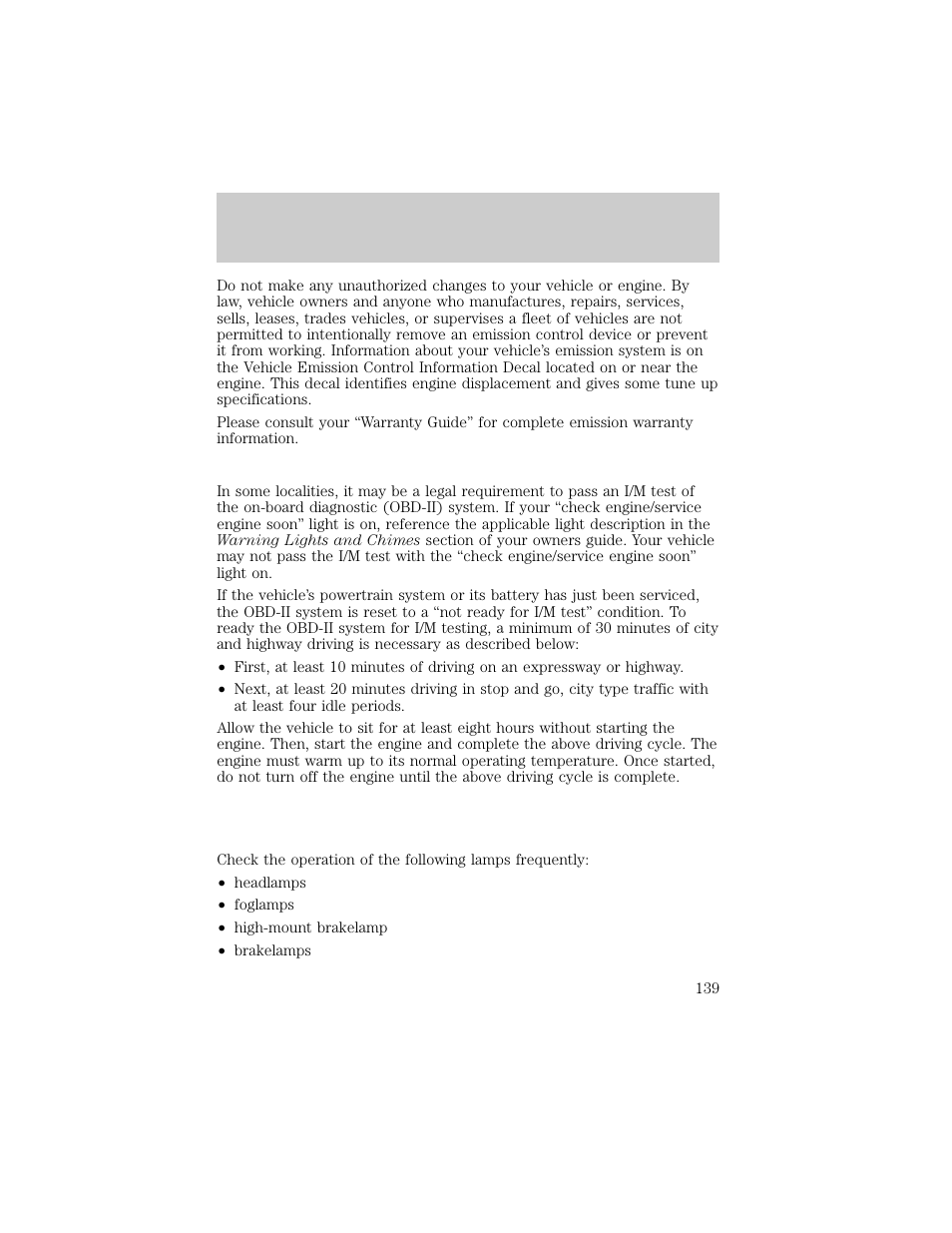 Maintenance and care | FORD 1998 Ranger User Manual | Page 139 / 160