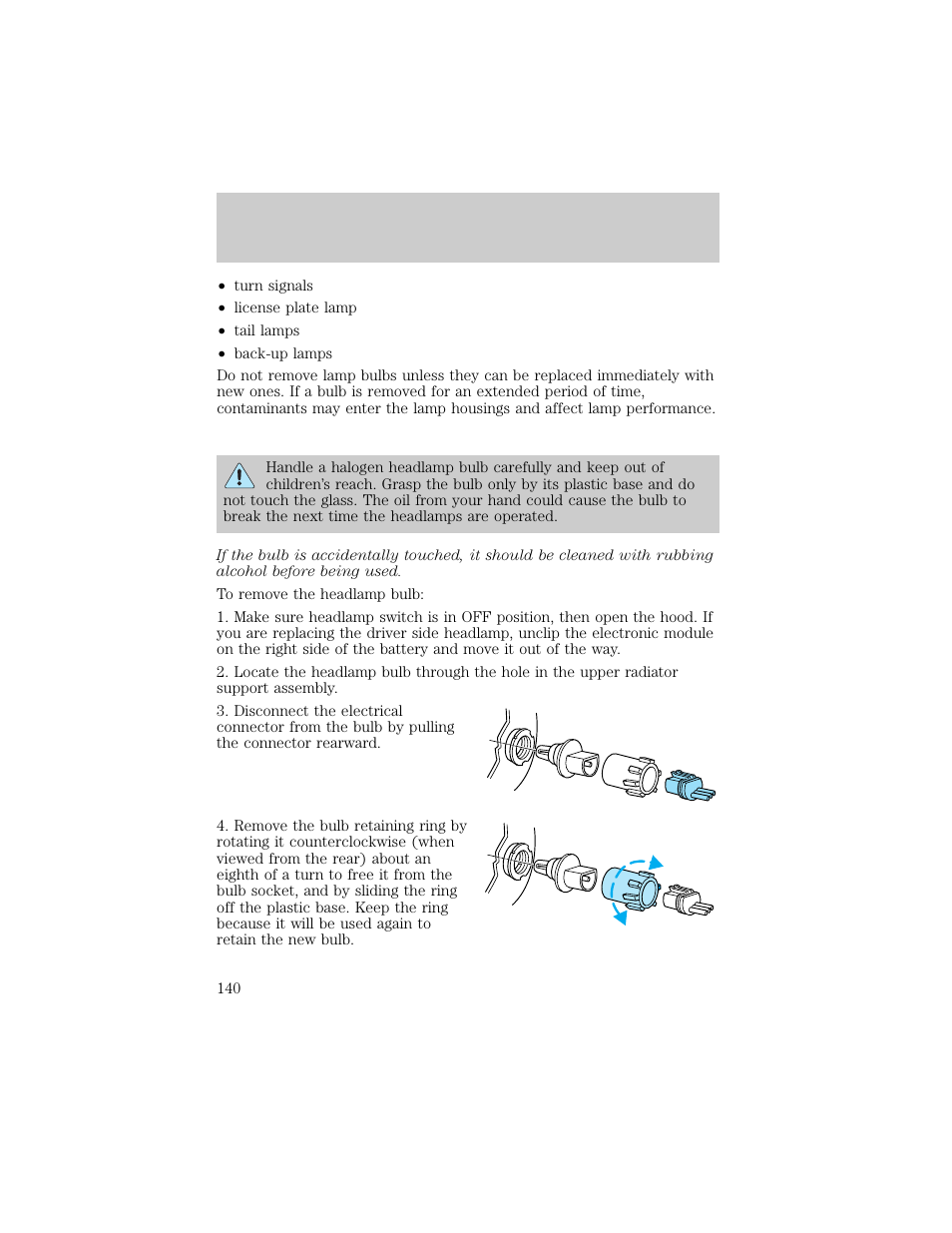 Maintenance and care | FORD 1998 Ranger User Manual | Page 140 / 160