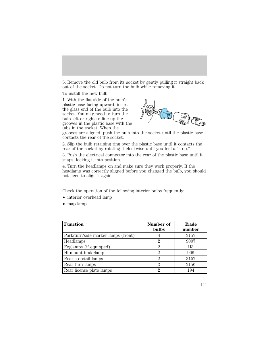 Maintenance and care | FORD 1998 Ranger User Manual | Page 141 / 160