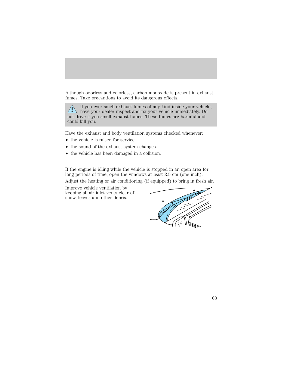 Starting | FORD 1998 Ranger User Manual | Page 63 / 160