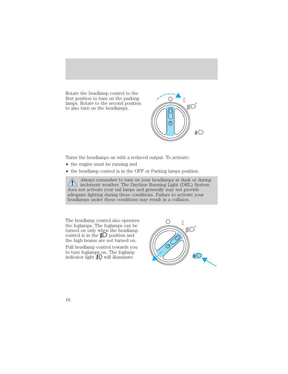 Controls and features | FORD 1999 F-150 User Manual | Page 16 / 232