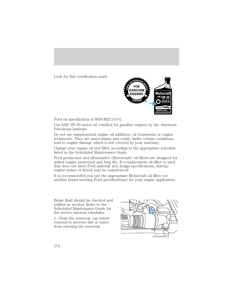 Maintenance and care | FORD 1999 F-150 User Manual | Page 174 / 232