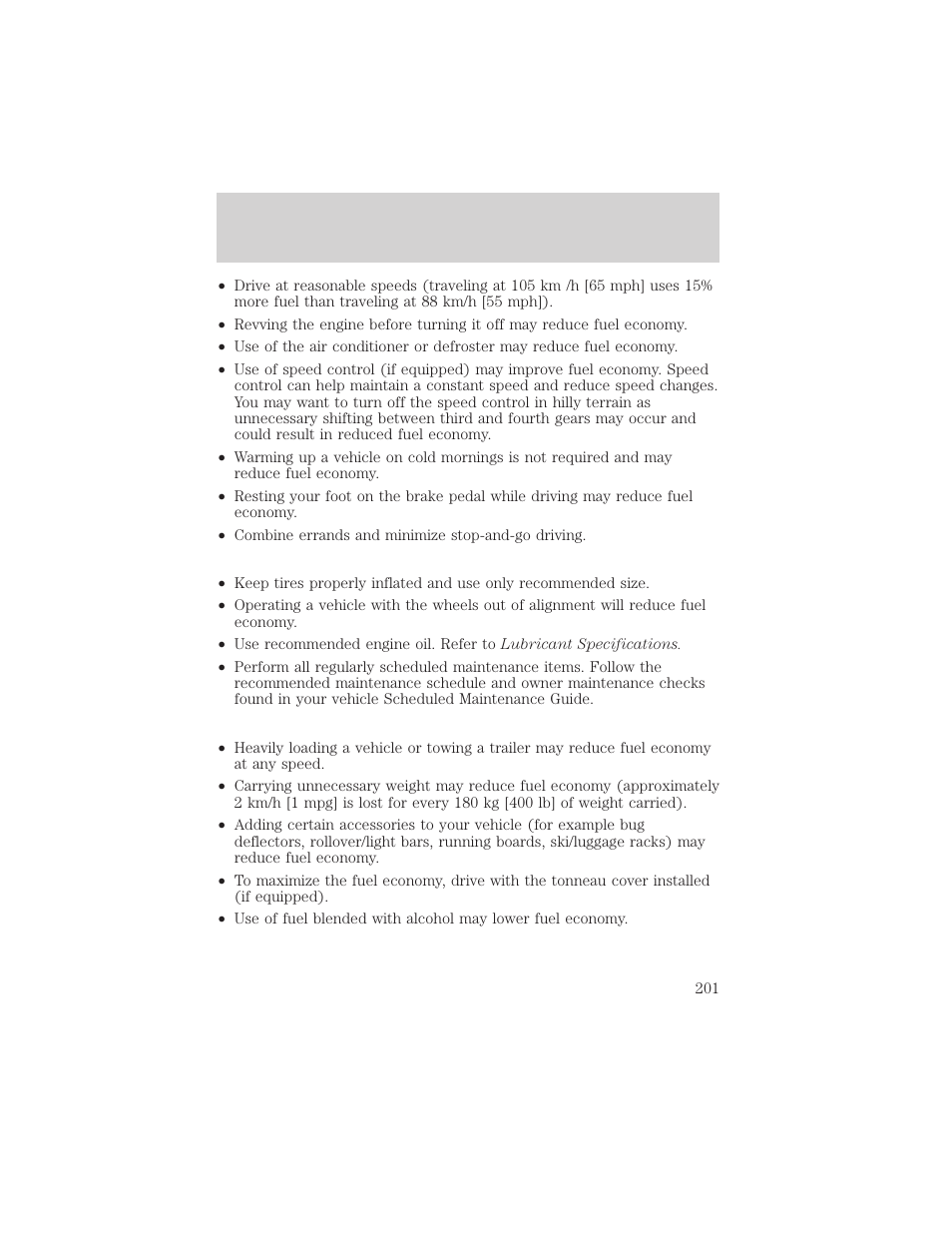 Maintenance and care | FORD 1999 F-150 User Manual | Page 201 / 232