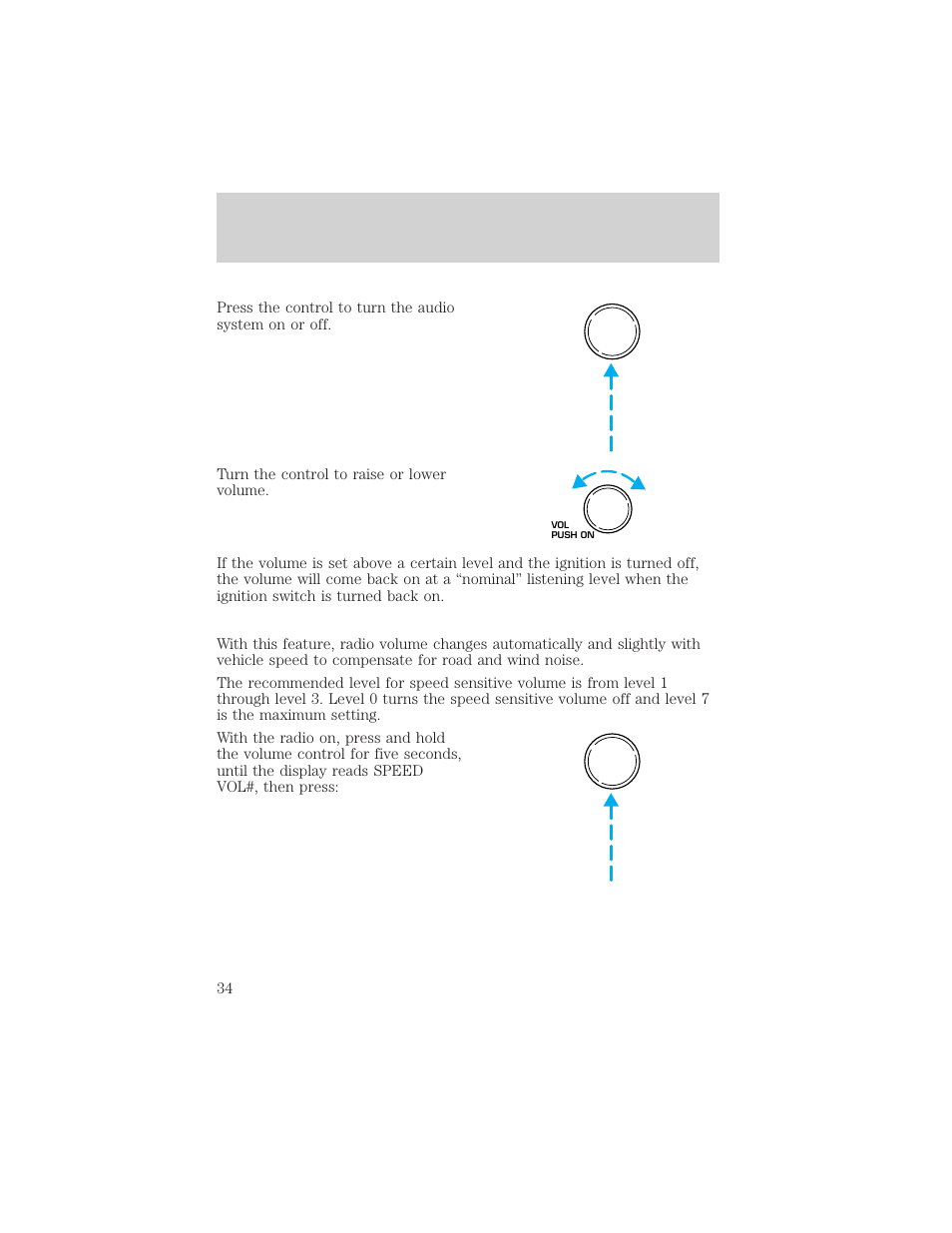 Controls and features | FORD 1999 F-150 User Manual | Page 34 / 232