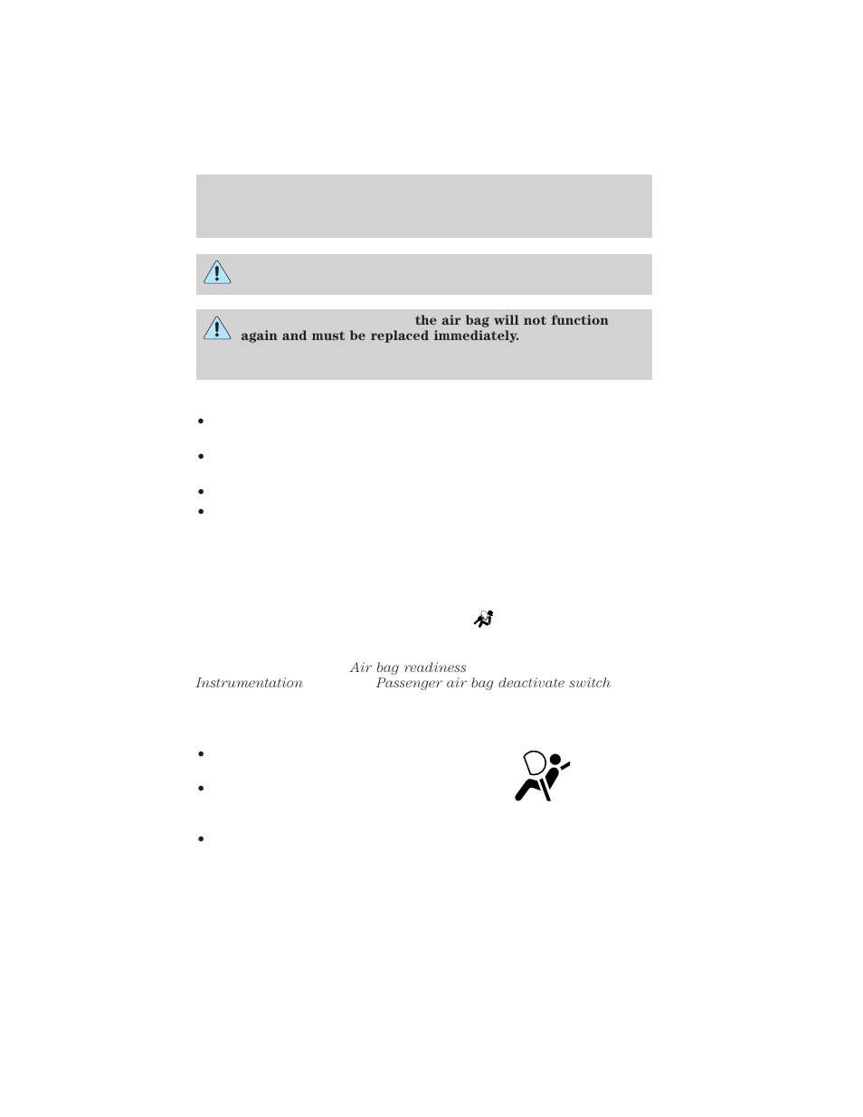 Seating and safety restraints | FORD 2001 Lincoln Town Car User Manual | Page 131 / 296