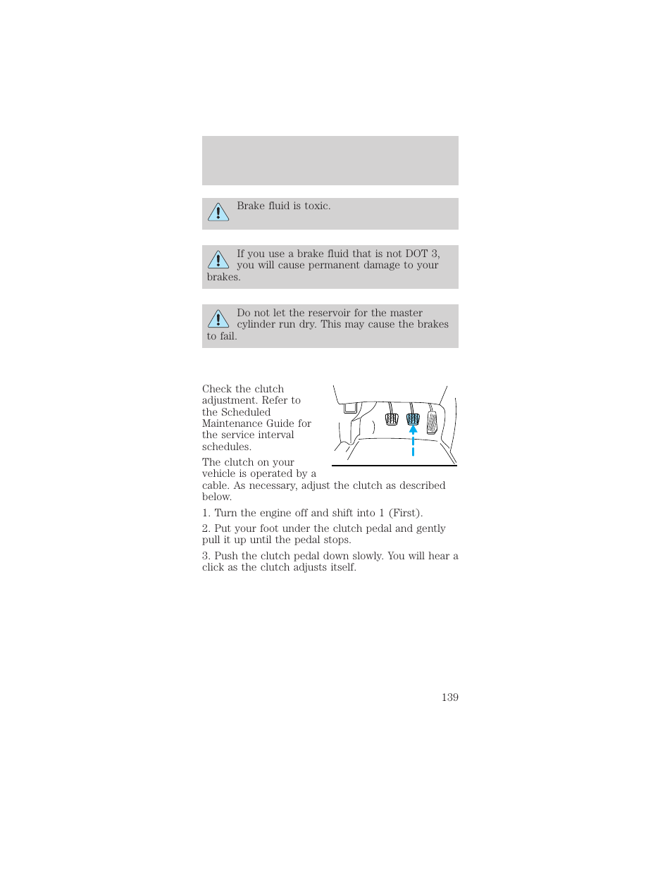 Maintenance and care | FORD 1999 Mustang User Manual | Page 139 / 216