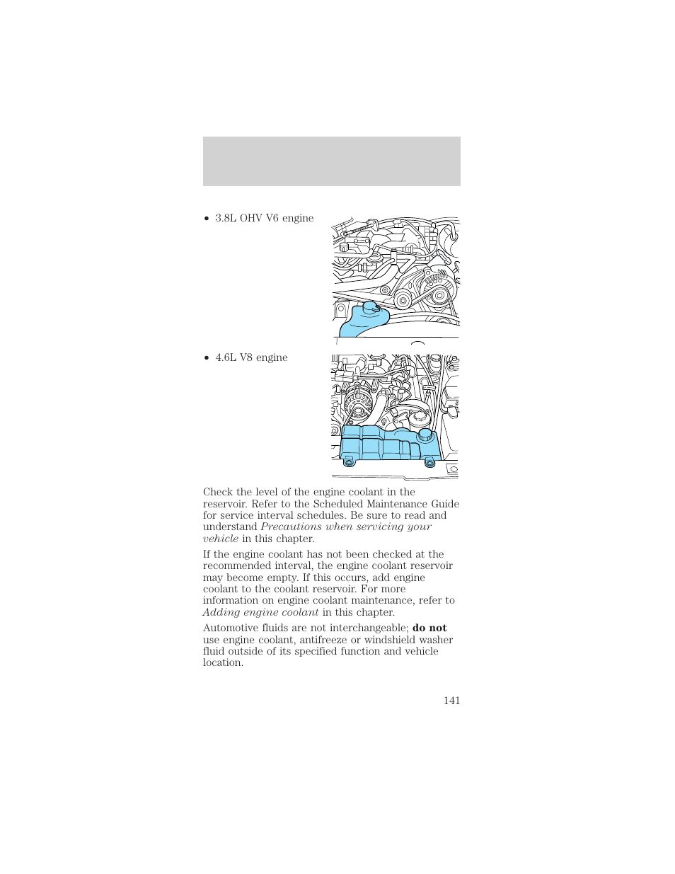 Maintenance and care | FORD 1999 Mustang User Manual | Page 141 / 216