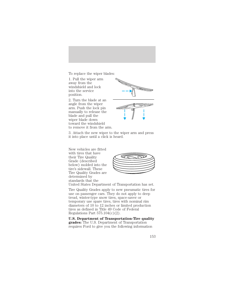 Maintenance and care | FORD 1999 Mustang User Manual | Page 153 / 216