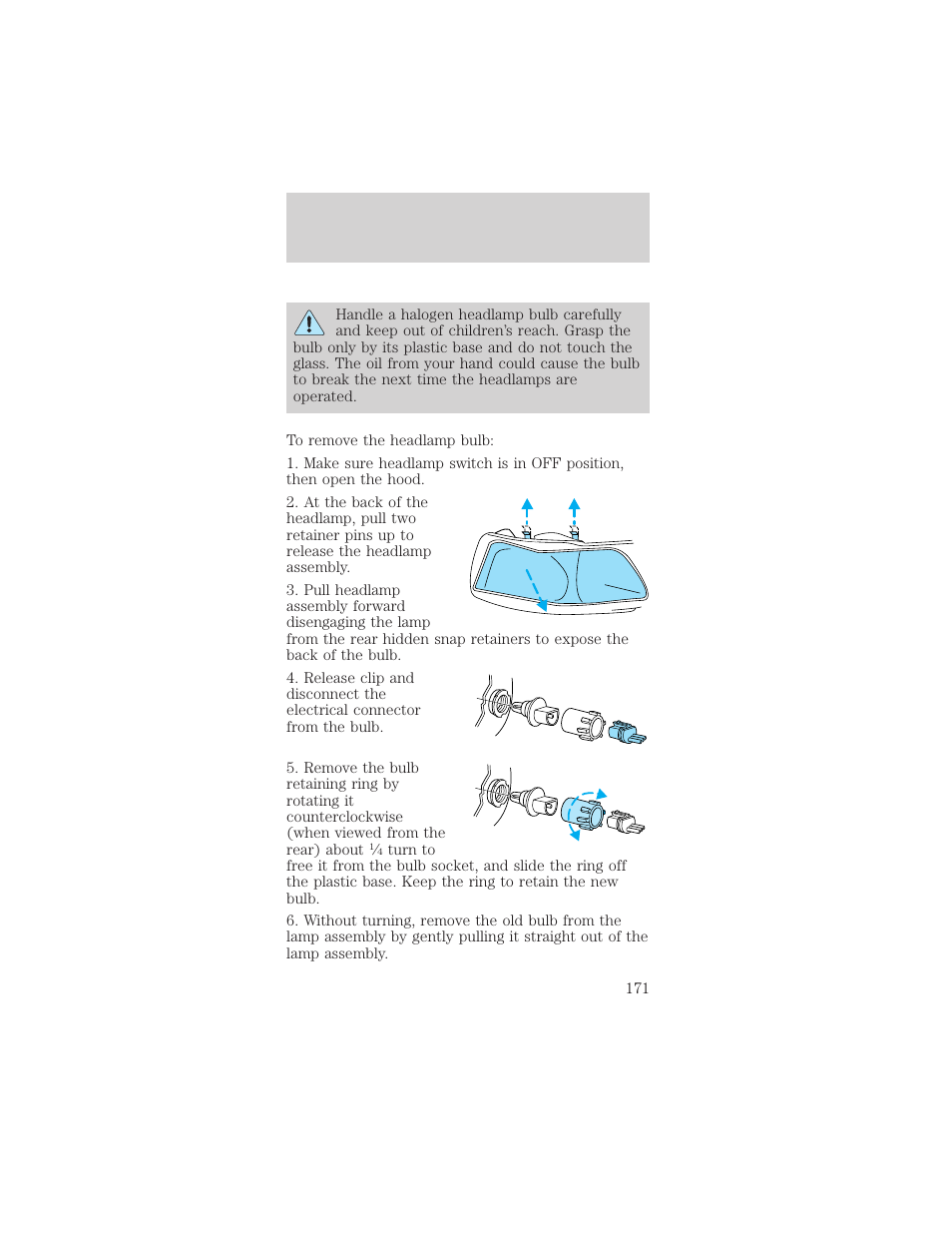 Maintenance and care | FORD 1999 Mustang User Manual | Page 171 / 216