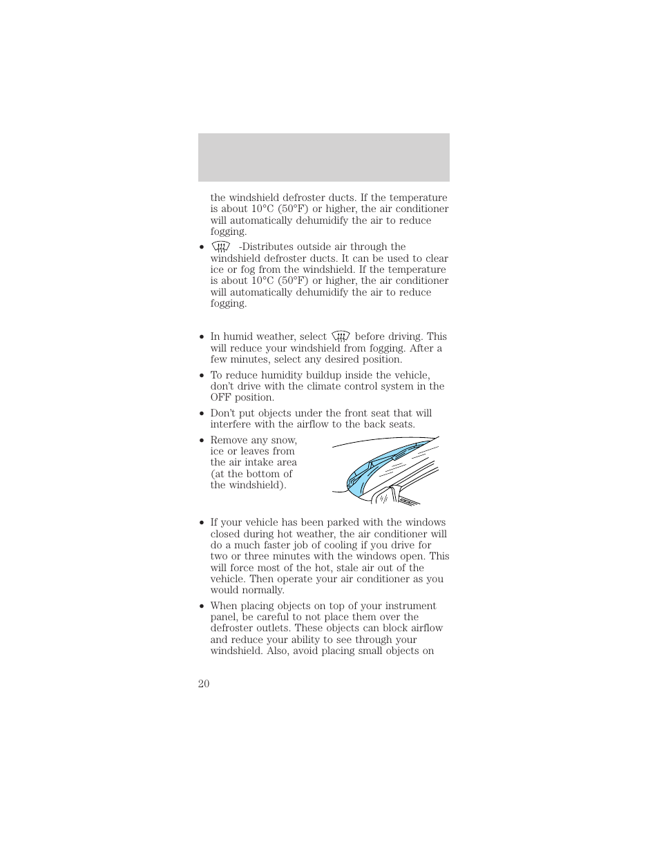 Controls and features | FORD 1999 Mustang User Manual | Page 20 / 216