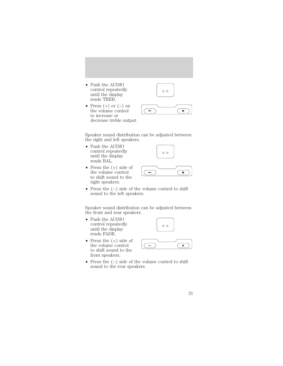 Controls and features | FORD 1999 Mustang User Manual | Page 31 / 216