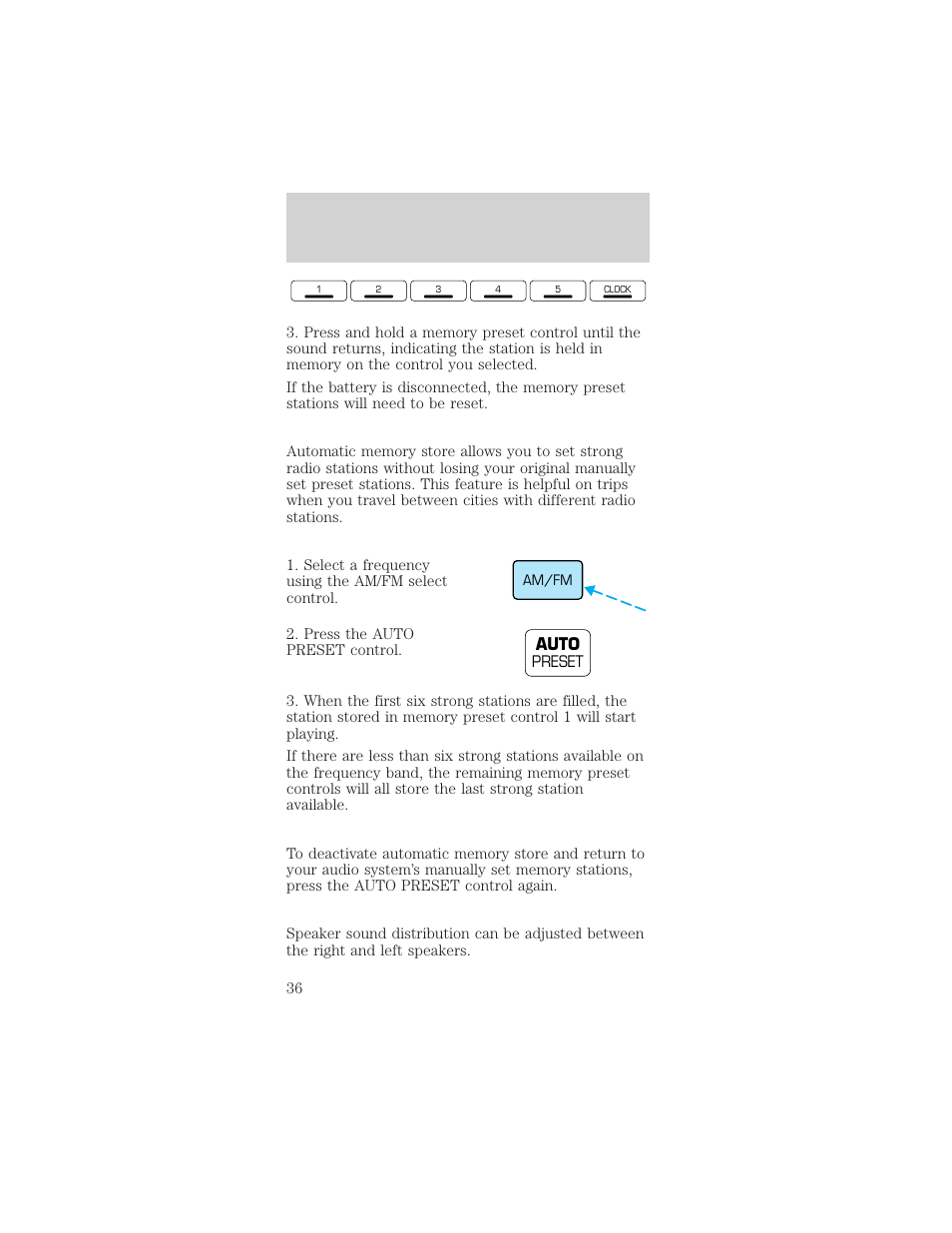 Controls and features | FORD 1999 Mustang User Manual | Page 36 / 216