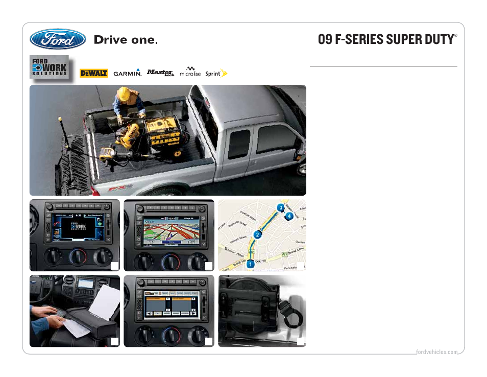 09 f-series super duty, Smart tools for tough jobs | FORD 09 F-Series User Manual | Page 11 / 23