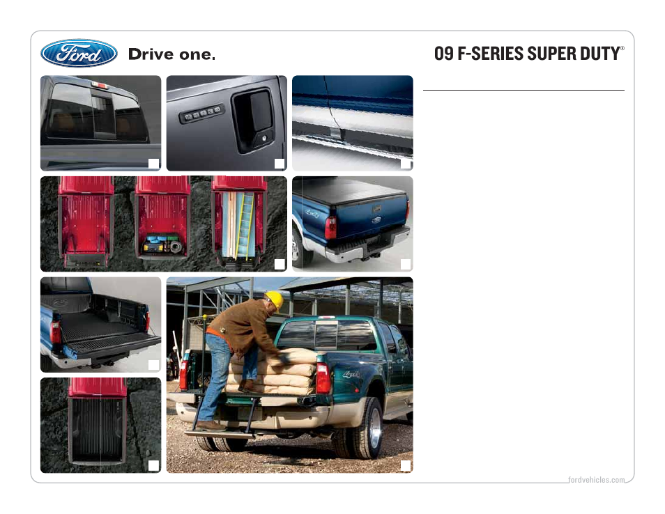 09 f-series super duty, Work smart | FORD 09 F-Series User Manual | Page 15 / 23