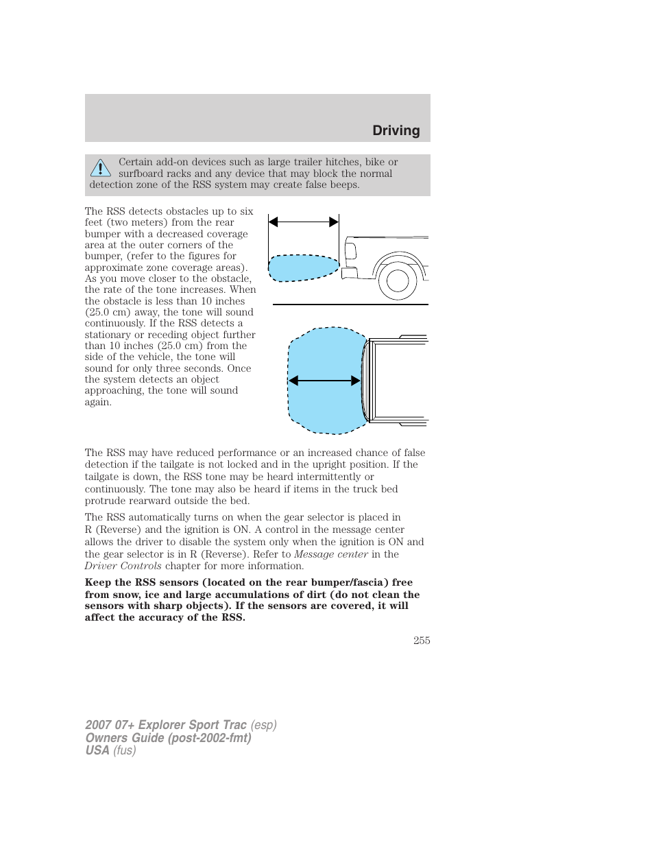 Driving | FORD 2004 User Manual | Page 255 / 360