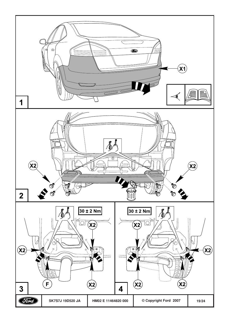 FORD WESTFALIA 307 313 User Manual | Page 19 / 24