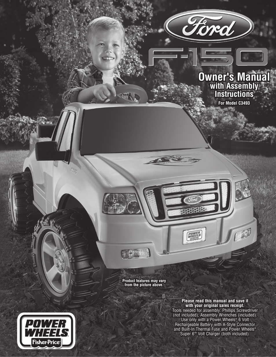 FORD F-150 C3493 User Manual | 28 pages