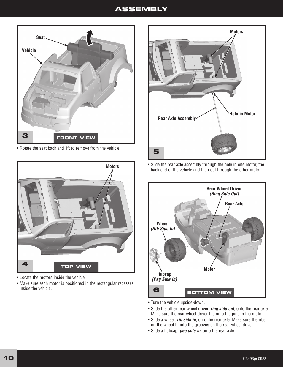 Assembly 3 | FORD F-150 C3493 User Manual | Page 10 / 28