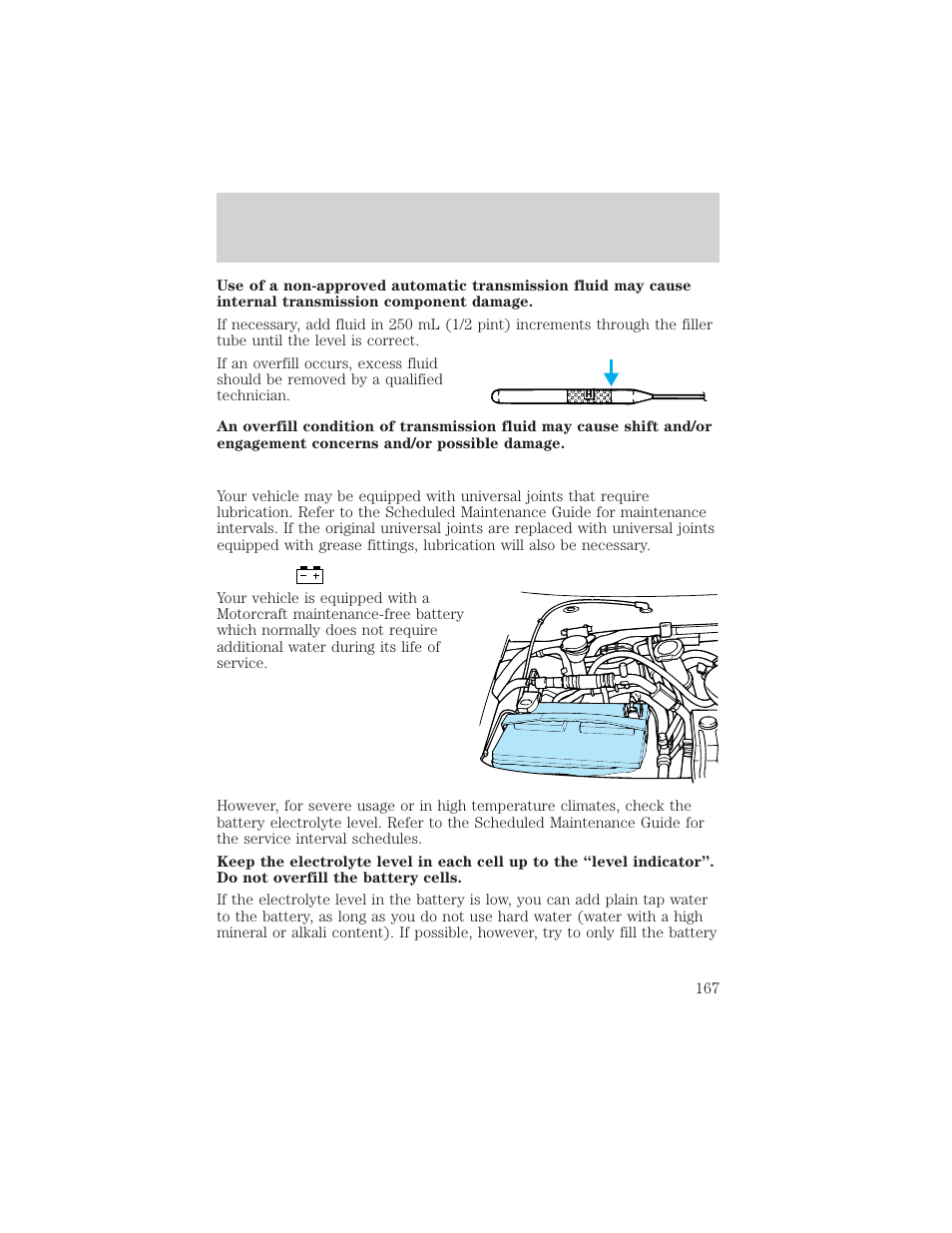 Maintenance and care | FORD 2000 E-150 User Manual | Page 167 / 232