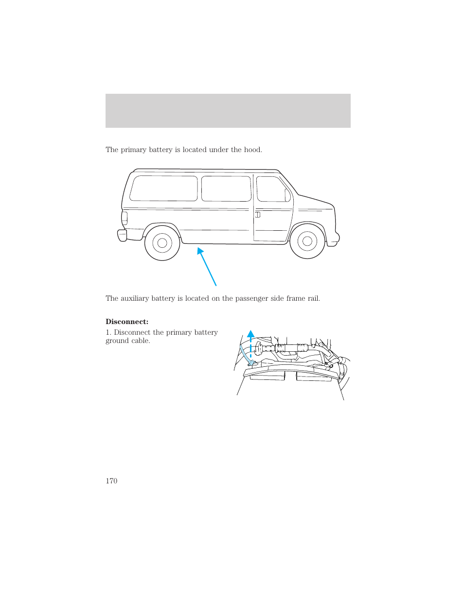 Maintenance and care | FORD 2000 E-150 User Manual | Page 170 / 232