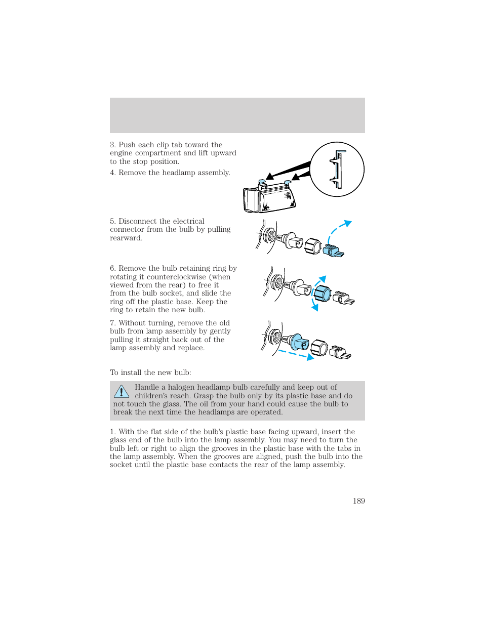 Maintenance and care | FORD 2000 E-150 User Manual | Page 189 / 232