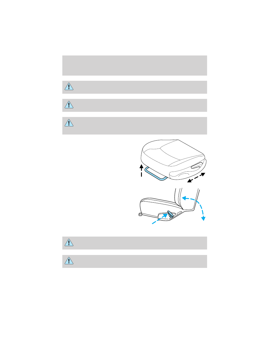 Seating and safety restraints | FORD 2002 Explorer User Manual | Page 136 / 336