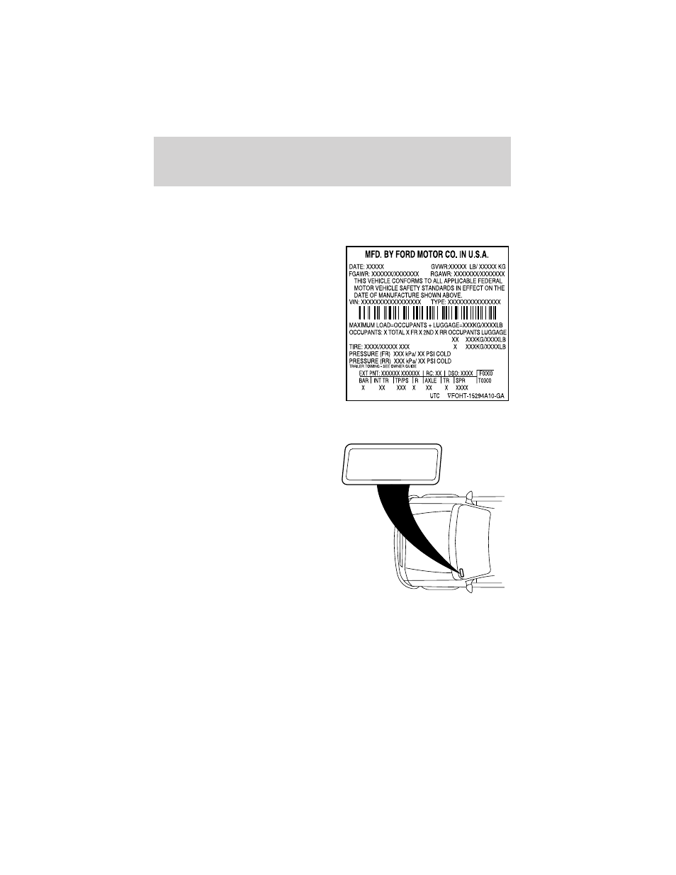 Capacities and specifications | FORD 2002 Explorer User Manual | Page 311 / 336