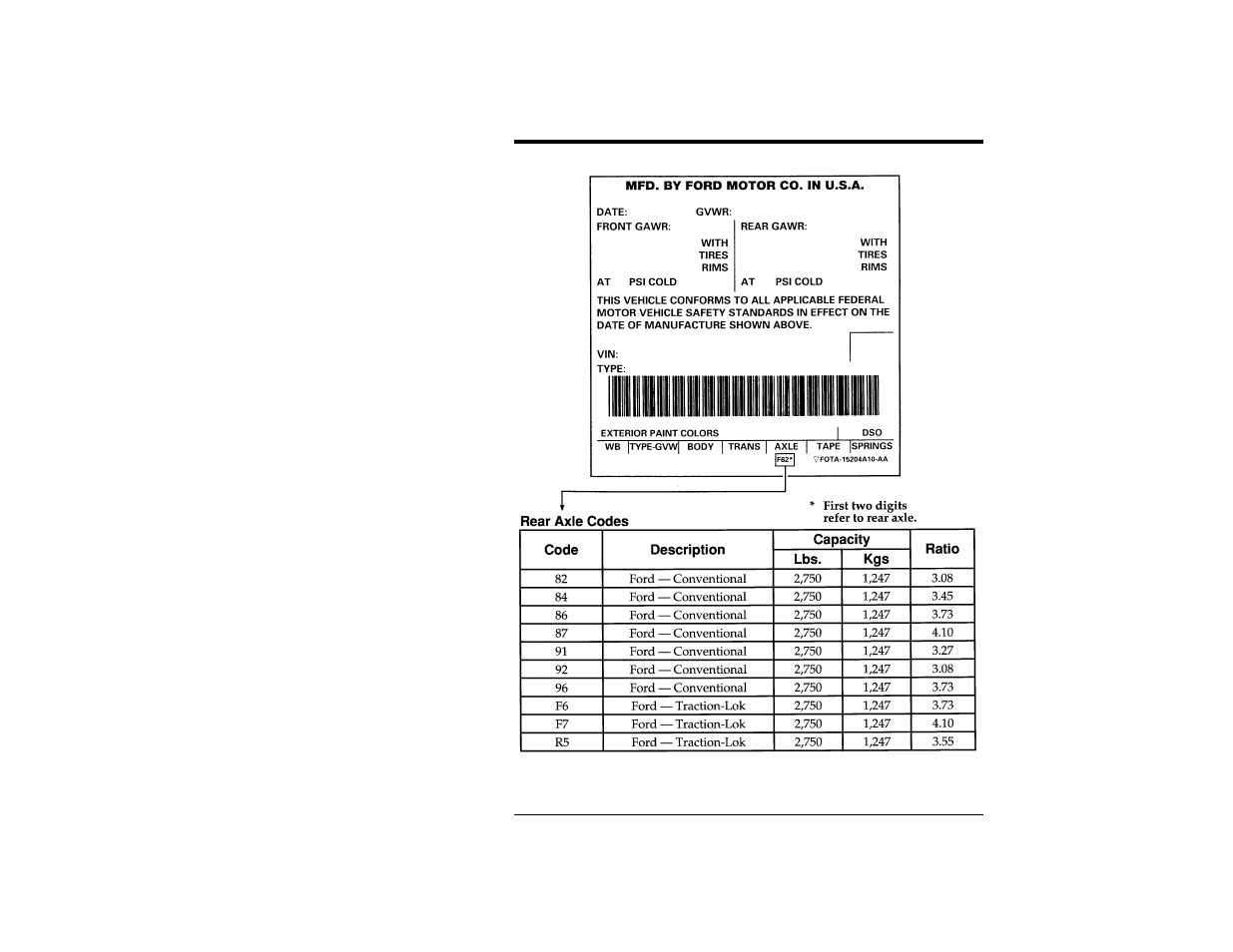 Driving your ranger | FORD Ranger User Manual | Page 203 / 369