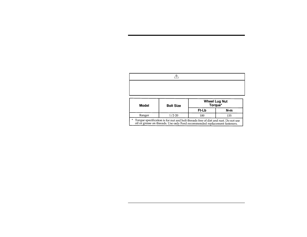 Roadside emergencies | FORD Ranger User Manual | Page 233 / 369