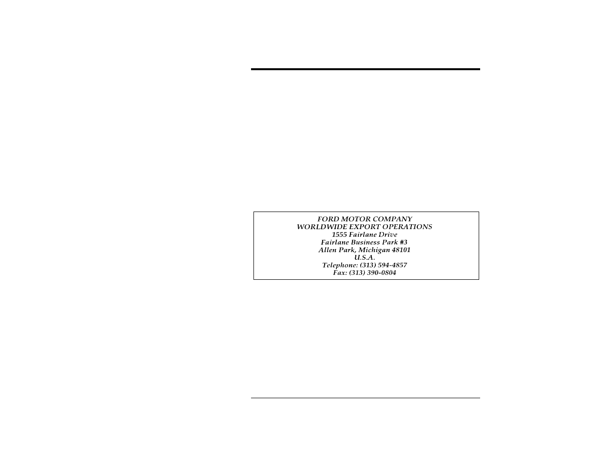 FORD Ranger User Manual | Page 249 / 369