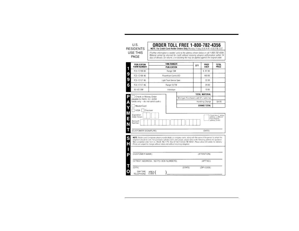 Accessories | FORD Ranger User Manual | Page 254 / 369