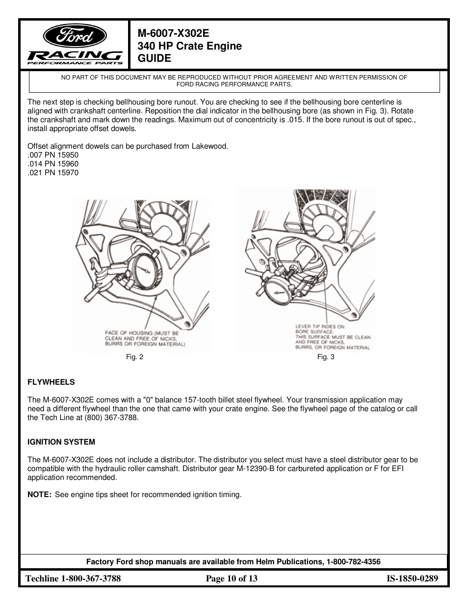 FORD RACING M-6007-X302E User Manual | Page 10 / 13