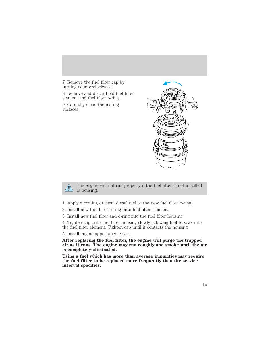 General maintenance information | FORD 2002 Excursion User Manual | Page 19 / 40