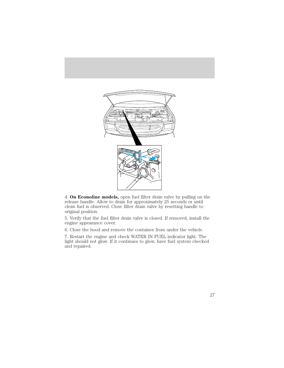 General maintenance information | FORD 2002 Excursion User Manual | Page 27 / 40