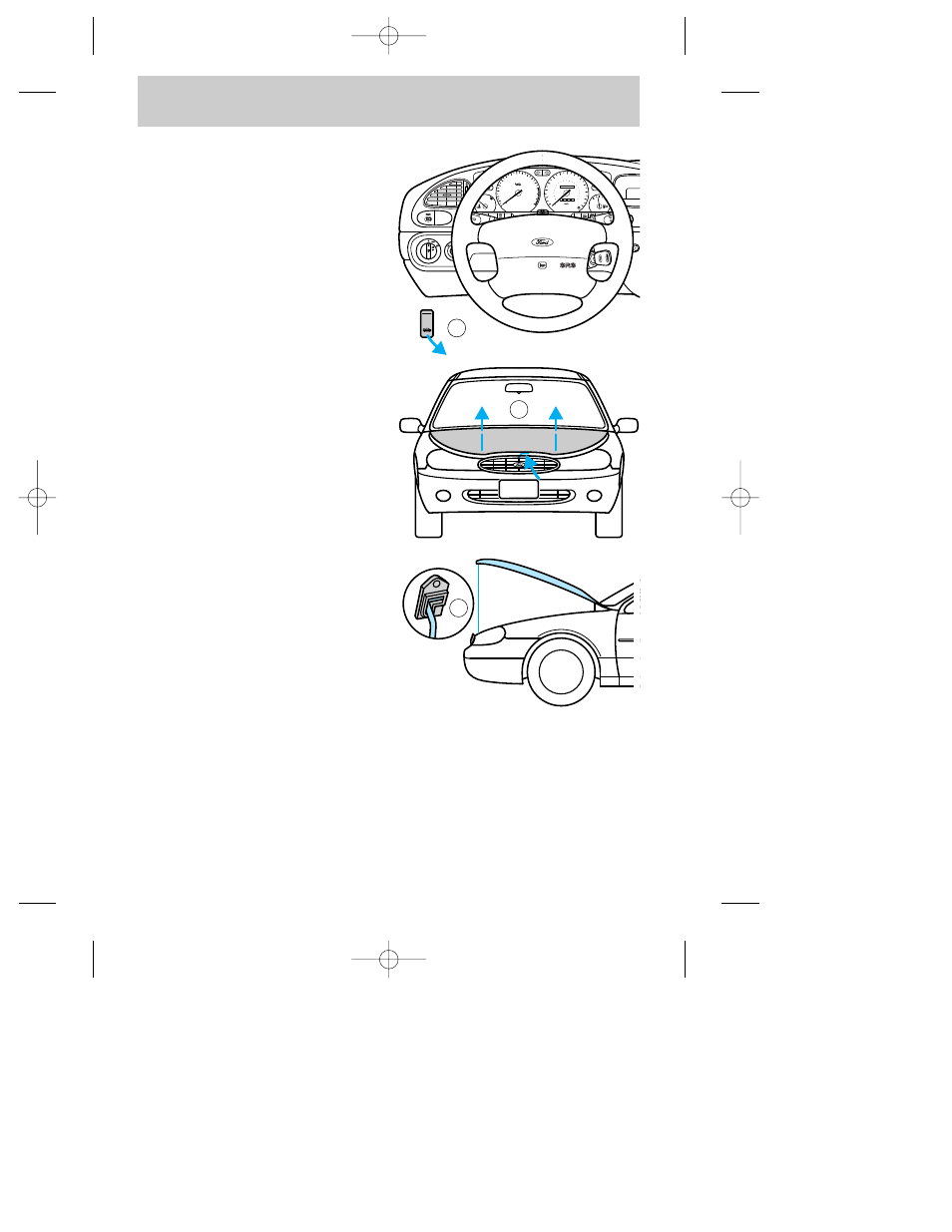 Maintenance and care, Unleaded fuel only, Brake check engine traction control o/d off | FORD 1998 Contour User Manual | Page 132 / 200