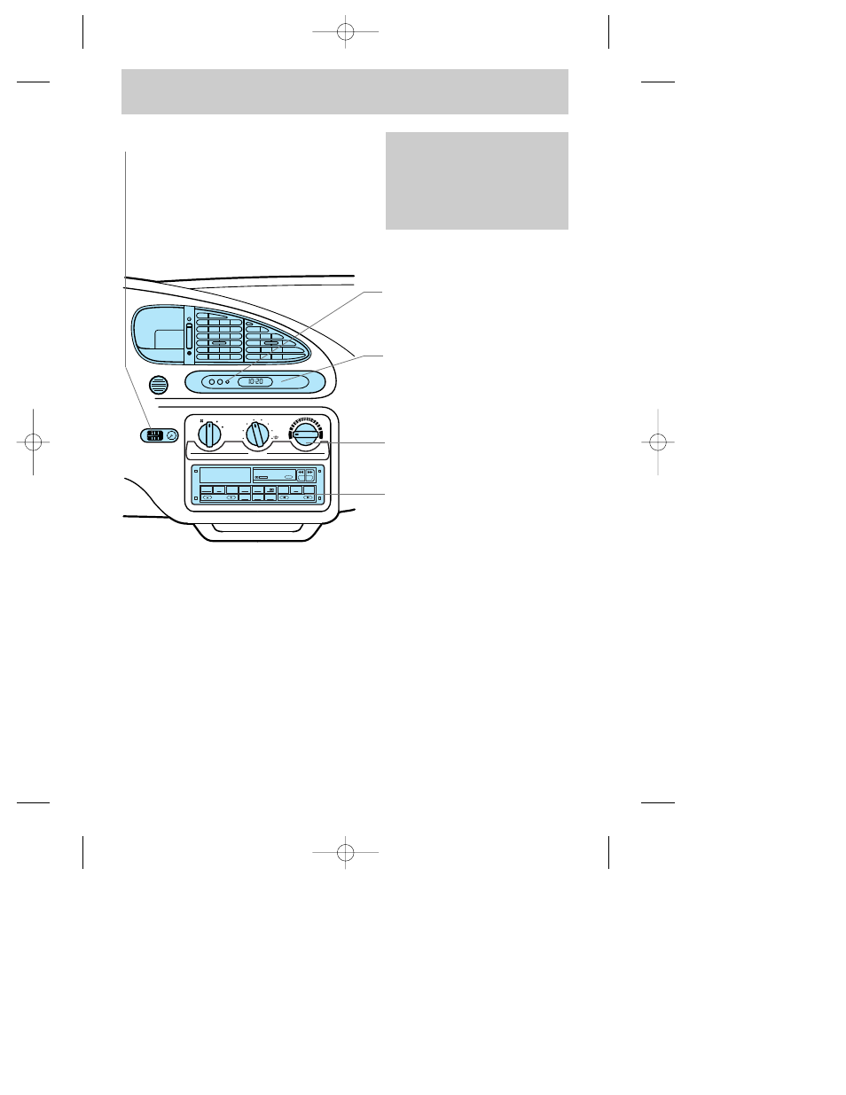 Instrumentation | FORD 1998 Contour User Manual | Page 5 / 200