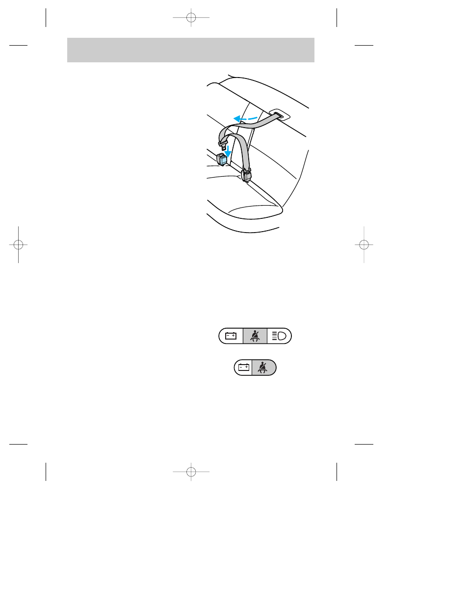Seating and safety restraints | FORD 1998 Contour User Manual | Page 55 / 200