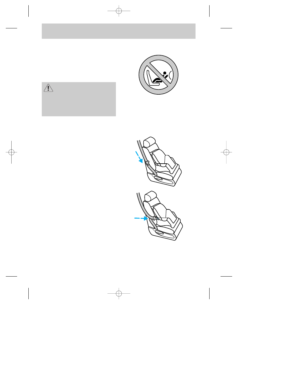 Seating and safety restraints | FORD 1998 Contour User Manual | Page 75 / 200