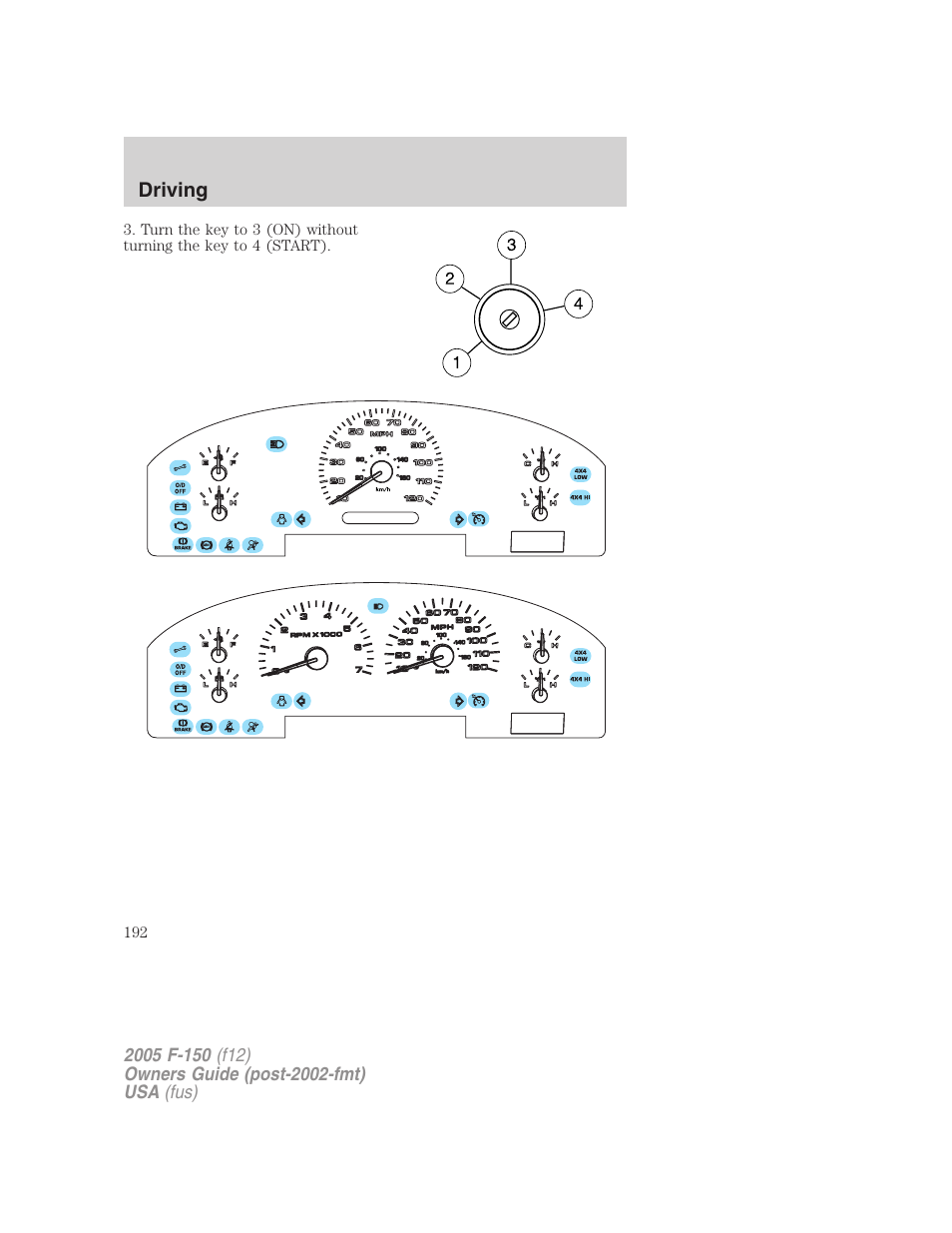 FORD 2005 F-150 User Manual | Page 192 / 312