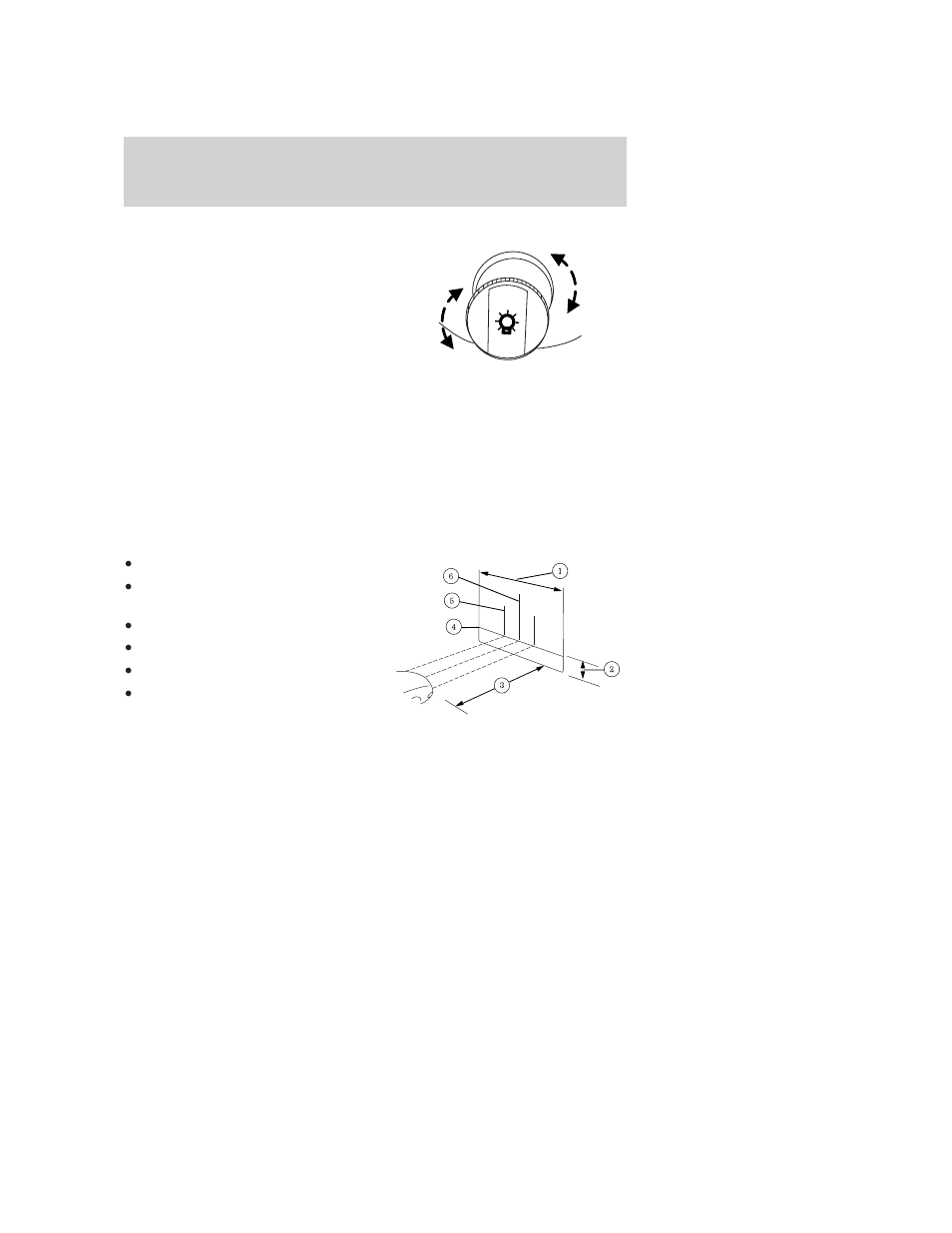 Panel dimmer control, Headlamp aim adjustment, Lights | FORD 2006 E-150 User Manual | Page 35 / 248