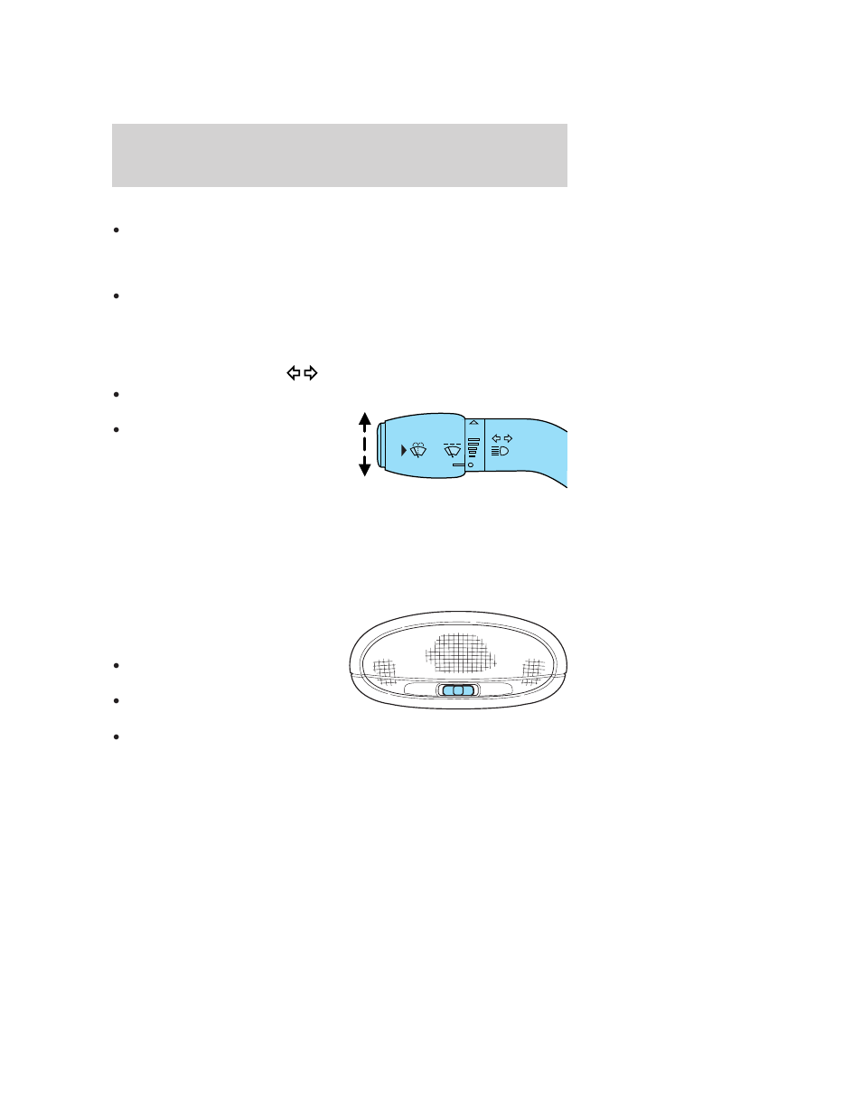 Turn signal control, Interior lamps, Cargo and dome lamps with rear headliner | Lights | FORD 2006 E-150 User Manual | Page 37 / 248