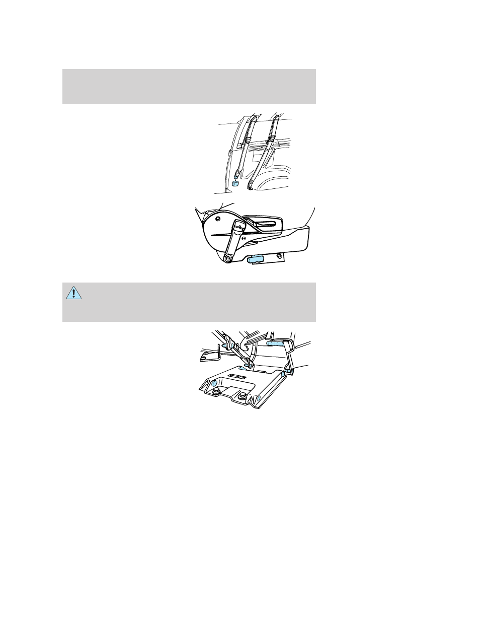 Seating and safety restraints | FORD 2006 E-150 User Manual | Page 61 / 248