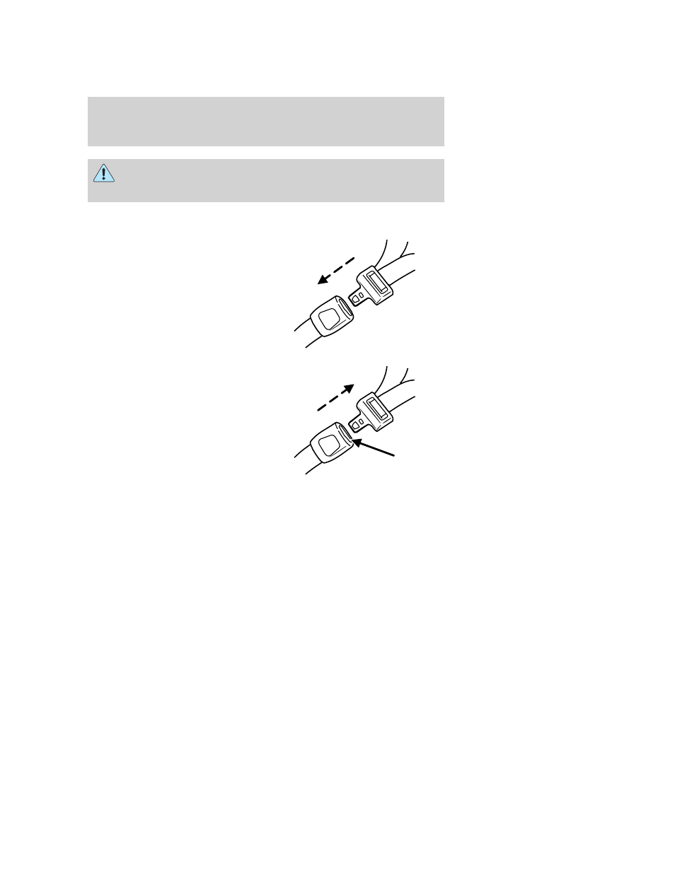 Combination lap and shoulder belts, Vehicle sensitive mode, Seating and safety restraints | FORD 2006 E-150 User Manual | Page 65 / 248