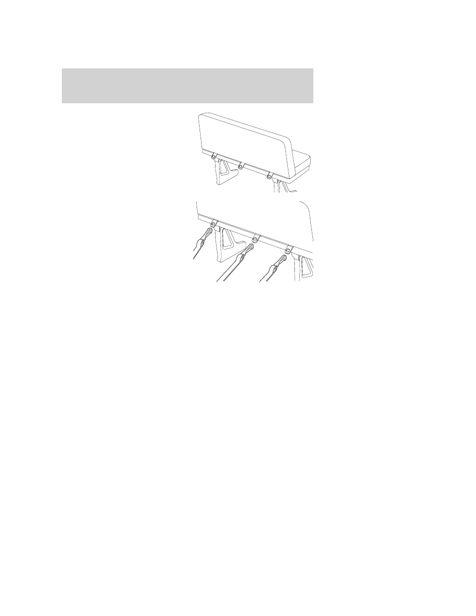 Seating and safety restraints | FORD 2006 E-150 User Manual | Page 95 / 248