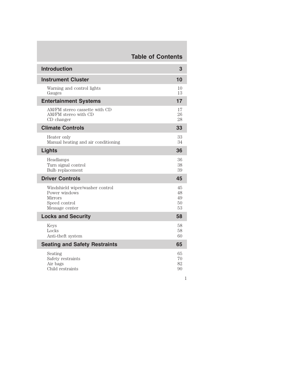 FORD 2002 F-250 User Manual | 264 pages