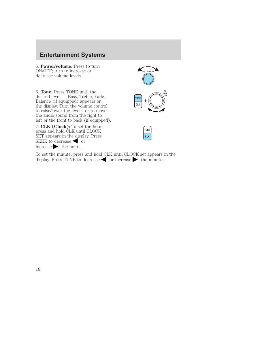 Entertainment systems | FORD 2002 F-250 User Manual | Page 18 / 264