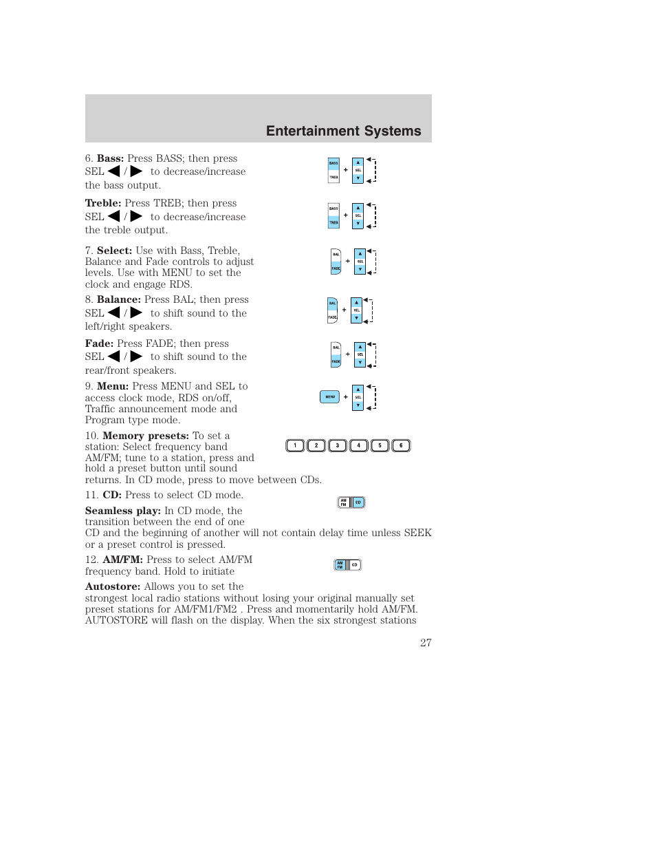 Entertainment systems | FORD 2002 F-250 User Manual | Page 27 / 264