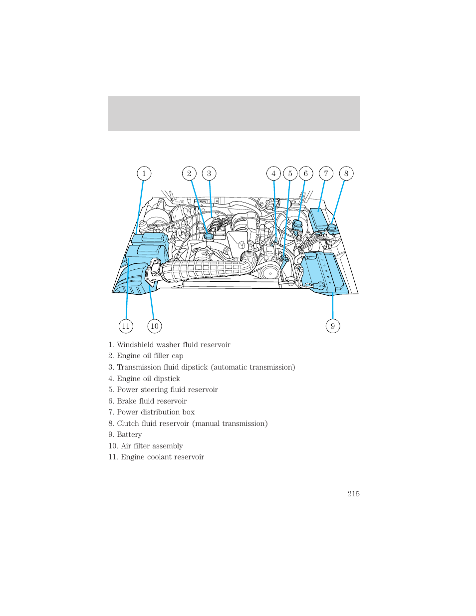 Maintenance and care | FORD 2000 Explorer User Manual | Page 215 / 296