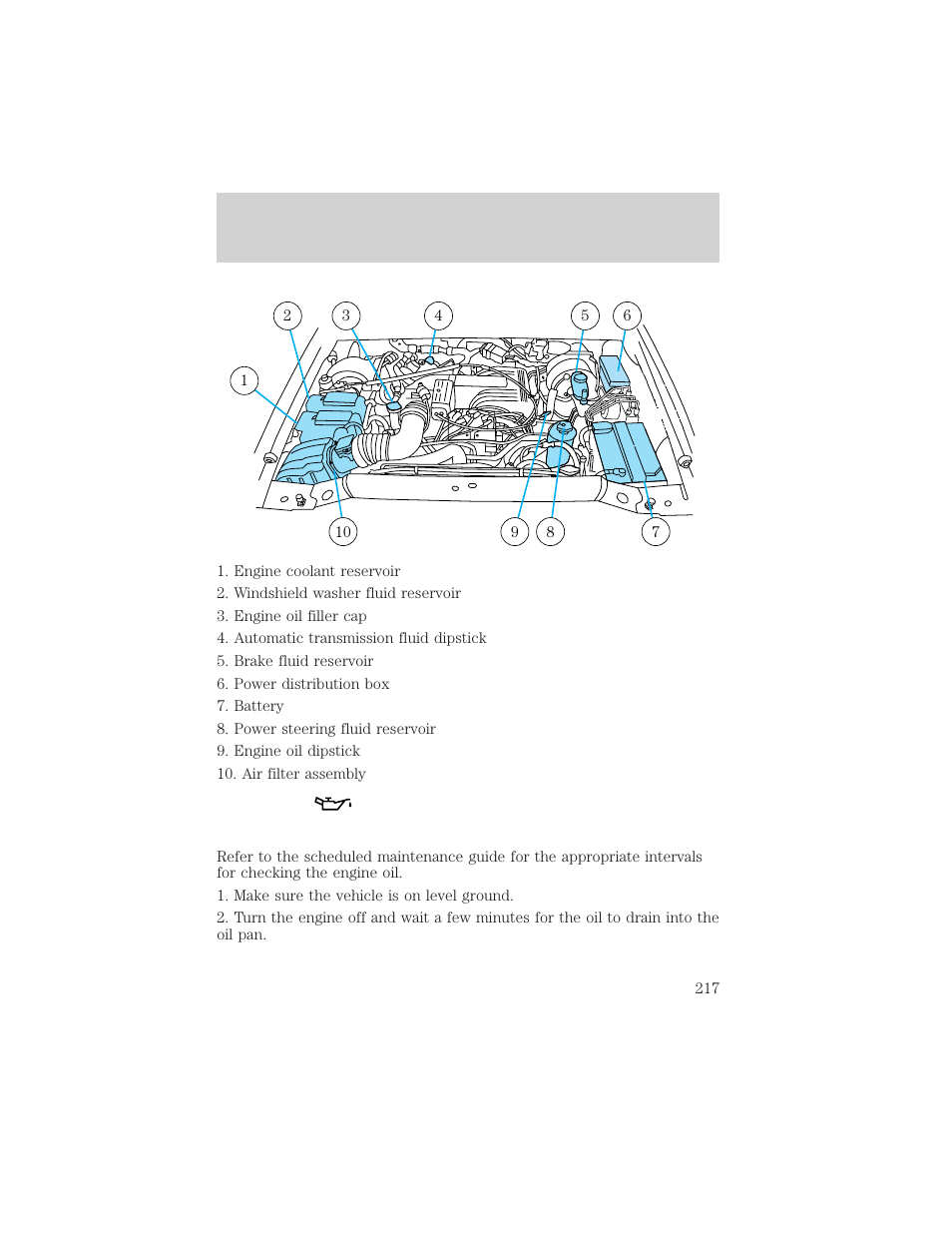 Maintenance and care | FORD 2000 Explorer User Manual | Page 217 / 296