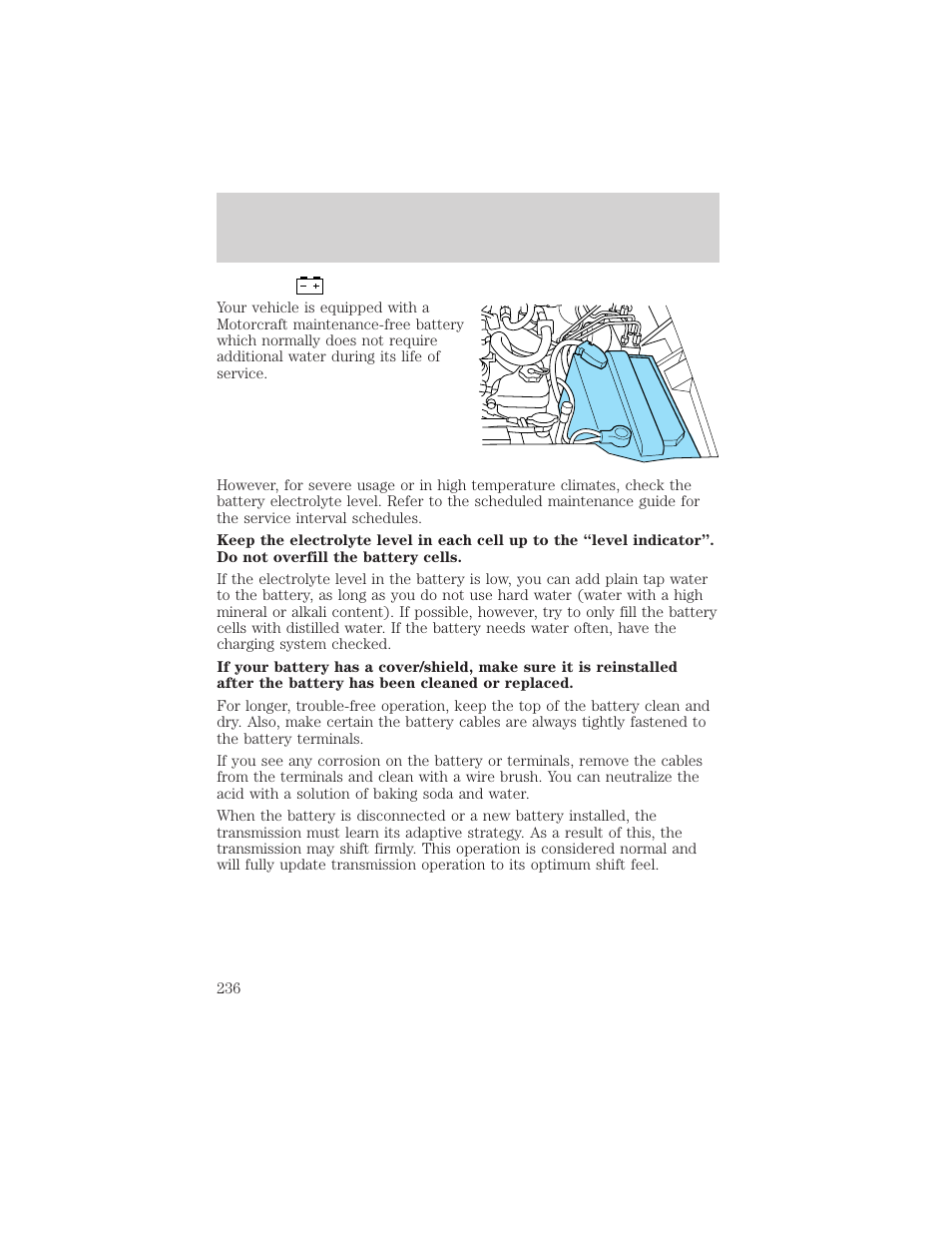 Maintenance and care | FORD 2000 Explorer User Manual | Page 236 / 296